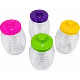 Mexican Style 32oz Mini Plastic Barrel Vitroleros Party Cups with Straw 8 Pack