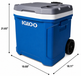 Igloo 34748 Latitude 56 Liter Cooler Insulated Outdoor Ice Chest