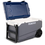 Igloo MaxCold Latitude 90 Qt Flip & Tow Wheeled Cooler Ice Chest 00035174
