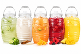 4 Pack 5 Gallon Vitrolero Beverage Dispenser Water Juice Party Container
