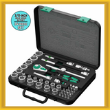Wera Metric 3/8-inch Drive Speed Ratchet 43-Piece Set (05 003594 001) NEW