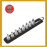 Wera 3/8-inch Drive Metric Hex-Plus Bit Set on Storage Belt 8-Piece Set (NEW)