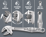 Wera 05020104001 6004 Joker XL Self Adjusting Setting Wrench 19-24mm Ratcheting