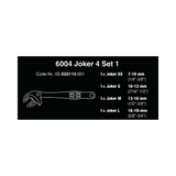 Wera Joker Self Setting Wrench 4-Piece Set with Folding Pouch (05 020110 001)