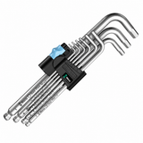 Wera 05022720001 9-Piece Long Arm Hex Key Wrench Set