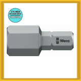 Wera 1/4-inch Drive Hex-Plus Bit: 10mm x 25mm for Hexagonal Socket Head Screws