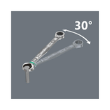Wera Joker Metric Ratcheting Combination Wrench – 17mm x 224mm (8-7/8") NEW