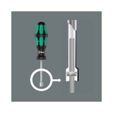 Wera Hollow Shaft SAE (Standard) Chrome-plated Nutdriver 7-Piece Set (NEW)