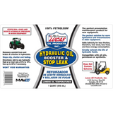 Lucas Oil 10019 Hydraulic Oil Booster and Stop Leak 1 Quart (Pack Of 12)