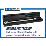 CDI Torque 1002MFRPH 3/8" Drive Micrometer Torque Wrench 10-100 ft-lb