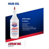 Lucas Oil 10088 32oz Extremely Heat Resistant & Long Lasting Hub Oil (1 Pack)