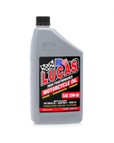 6 x Lucas Oil 10700 20W-50 Motorcycle Oil 1 Qt 4 Stroke Engine Oil