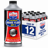 Lucas Oil 10827 DOT 4 Synthetic Brake Fluid 12 oz Case of 12