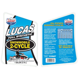 4 x Lucas Oil 10847 Synthetic 2 Cycle Snowmobile Oil 1 Gallon