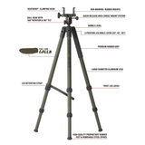 BOG DeathGrip Infinite Aluminum with heavy Duty Construction Tripod (OD Green)