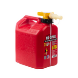 No-Spill 1405 2.5-Gallon Gas Can Red with ViewStripe Stripe PACK OF 4 (RED) NEW