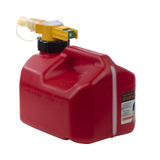No-Spill 1.25-Gallon Gas Can Red with ViewStripe Stripe (4 PACK) NEW