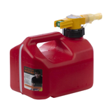 No-Spill 1.25-Gallon Gas Can Red with ViewStripe Stripe (4 PACK) NEW