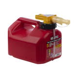No-Spill 1.25-Gallon Gas Can Red with ViewStripe Stripe (4 PACK) NEW