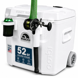 Igloo Marine Ultra Quantum 52 Qt Roller Cooler White Wheeled Ice Chest fishing