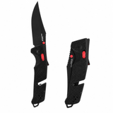 SOG Trident AT 11120141 Folding Knife 3.75" CRYO D2 Blade Black/Red