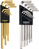 Bondhus 20399 Double Pack Ball End Hex L-Wrench Set BriteGuard GoldGuard
