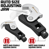 Powerbuilt 240274 Rapid Wrench 2-Piece Crowfoot Wrench Set