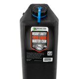 Wavian 22L 5.8 Gallon Water Can Black BPA Free Food Grade w/ Spout