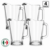4 x Libbey 5260 Glass Pitcher 60 Oz Clear Beverage Water Juice Pitcher