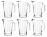 Libbey 5260 60 oz Beverage Pitcher Set of 6 Glass Servers