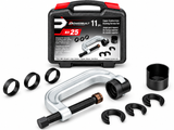 Powerbuilt 648604 Upper Control Arm Bushing Remove Install Tool Kit