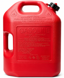 4x Midwest Can 6610 6 Gallon Gas Can Auto Shut Off Quick Flow Spout EPA CARB Red