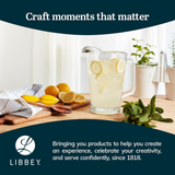 Libbey 5260 60 oz Beverage Pitcher Set of 6 Glass Servers