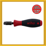 Wiha SoftFinish CentroFix 1/4-inch Quick Release Bit/Blade Holder (76000) NEW