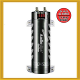 Audiopipe 2 Farad Power Capacitor with Digital Display and Status Indicator NEW