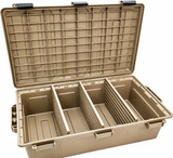 MTM ACDC50 Divided Ammo Crate Lockable Water Resistant Storage Box