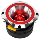 Audiopipe 2” 300W RMS Aluminum Titanium Super Bullet Car Tweeter in Candy Red
