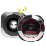 Audiopipe 4" 400W RMS Diamond Chrome Cutting Finish Titanium Super Car Tweeter