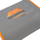 Millennium Marine B301 ComfortMAX Palma Horse Fishing Boat Seat Gray Orange