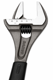 Bahco BAH9031RUS Ergo Big-Mouth Adjustable Wrench 8" Rubber Grip Black