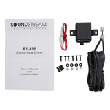 Soundstream BX-10 D Signal Enhancer Car Audio Bass Processor with Remote Control
