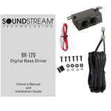 Soundstream BX-12 D Car Audio Bass Restoration Processor with Remote Control