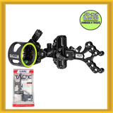 CBE TCH-1-19 Tactic Hybrid 1-Pin with .019" Blade Pins Ambidextrous Bow Sight
