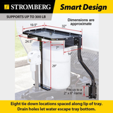 Stromberg Carlson CC255 Trailer Tray A-Frame Cargo Carrier RV Storage