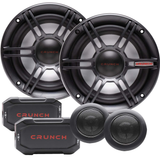 Crunch CS-Series 6.5-inch 2-Way Component Full Range Car Speaker System (NEW)