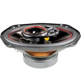 Audiopipe 6 x 9" 135W RMS 3-Way Injection Cone with Rubber Surround Car Speakers