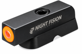 Night Fision Tritium Perfect Dot Front Sight CZ P-10 C/F Orange Ring