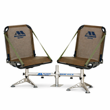 2x Millennium B100 Green Boat Seats + 1x D200 Sidekick Double Fishing Seat Mount