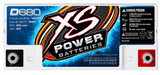 XS Power D680 12V AGM Battery 20Ah 1000A 370CA Deep Cycle Powercell