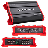 Crunch GP-2000.4 Ground Pounder 2000W 4-channel Class A/B Car Audio Amplifier